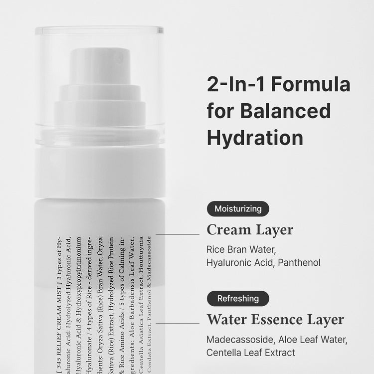 345 Relief Cream Mist 100ml