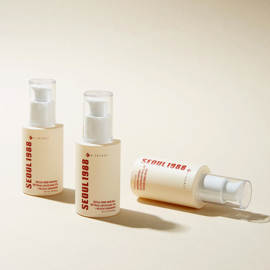 SEOUL 1988 Serum : Retinal Liposome 2% + Black Ginseng