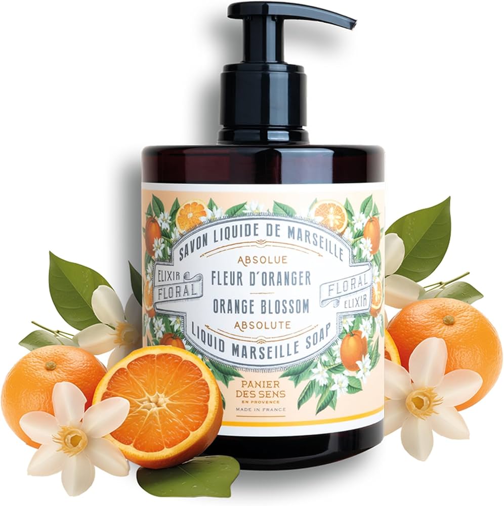 Liquid Marseille Soap 500ml - Orange Blossom