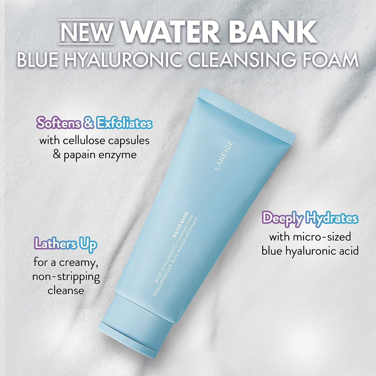 Water Bank Blue Hyaluronic Cleansing Foam 150g