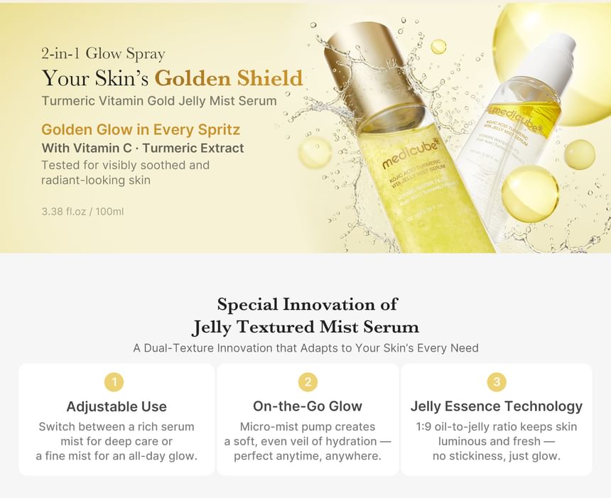 Kojic Acid Turmeric Vita Jelly Mist Serum 100ml