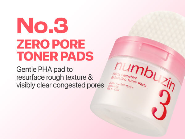 No.3 Bifida Bakuchiol Exfoliating Toner Pads (70ea)