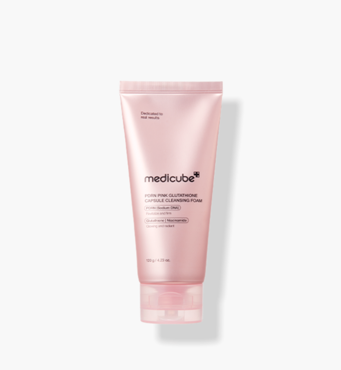 PDRN Pink Glutathione Capsule Cleansing Foam 120g