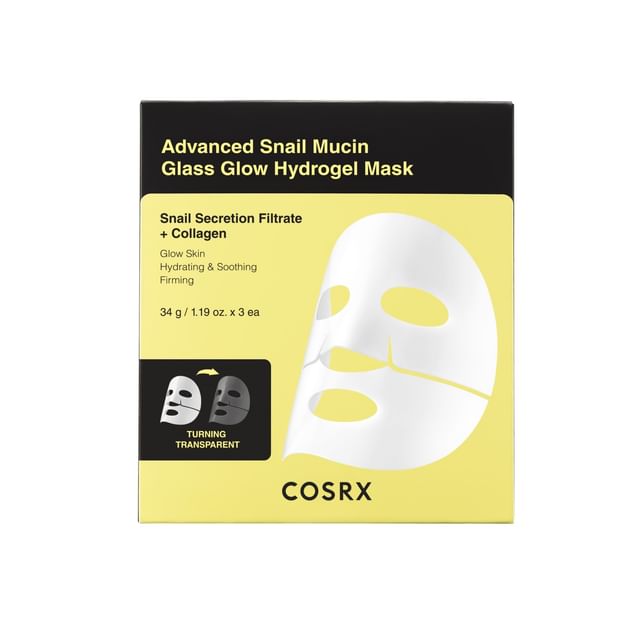 Advanced Snail Mucin Glass Glow Hydrogel Mask