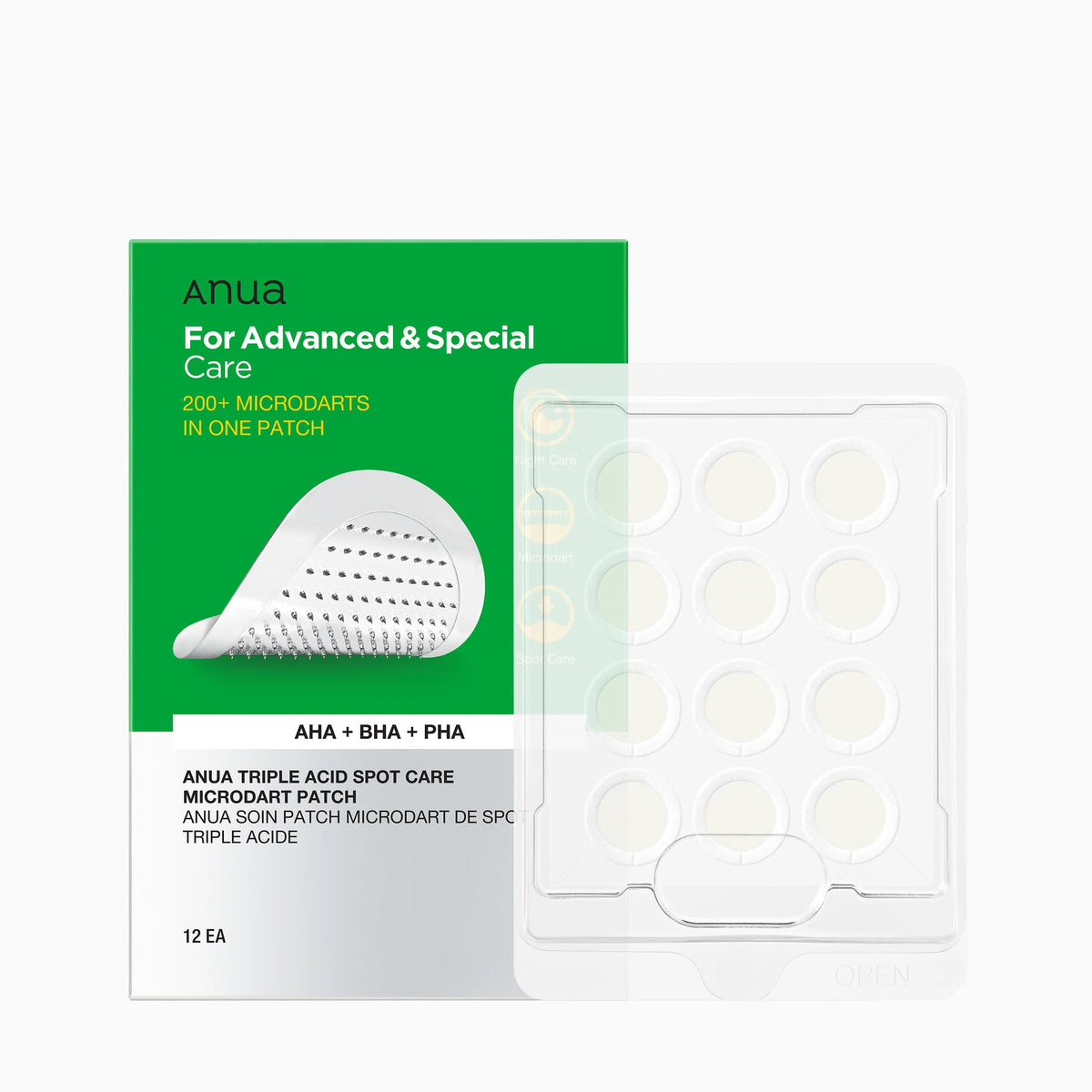 Triple Acid Spot Care Microdart Patch – 12ea
