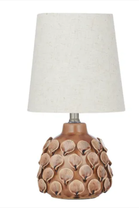 Visano Cer Table Lamp 23x42.5cm Russet