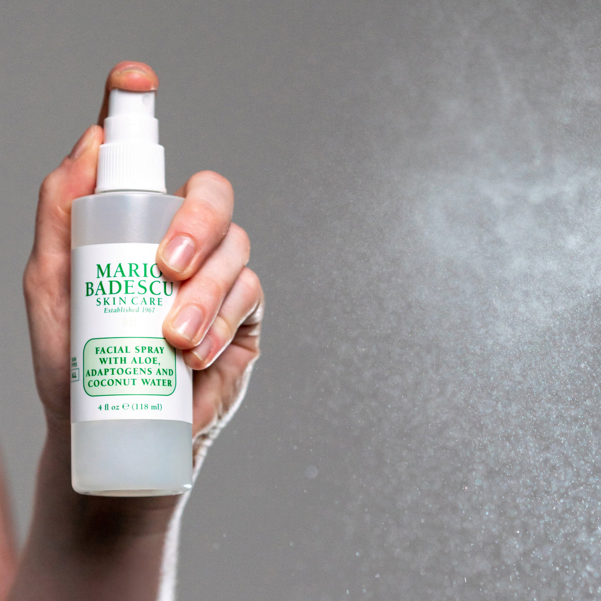 Facial Spray with Aloe, Adaptogens &amp; Coconut Water
