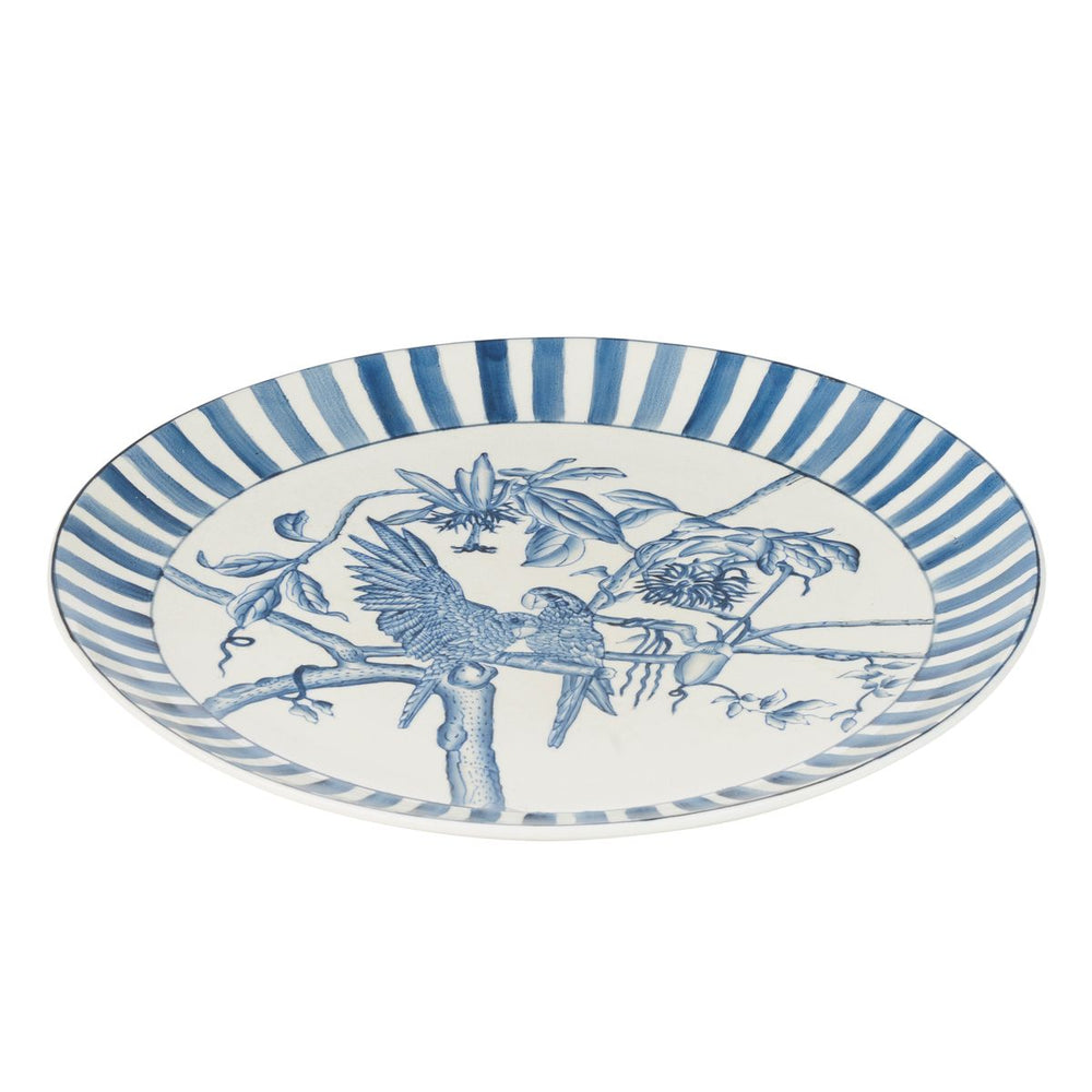 Daintree Ceramic Platter 35.5cm Navy