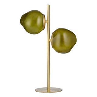Stella Glass/Metal Lamp 30x15x46.5cm