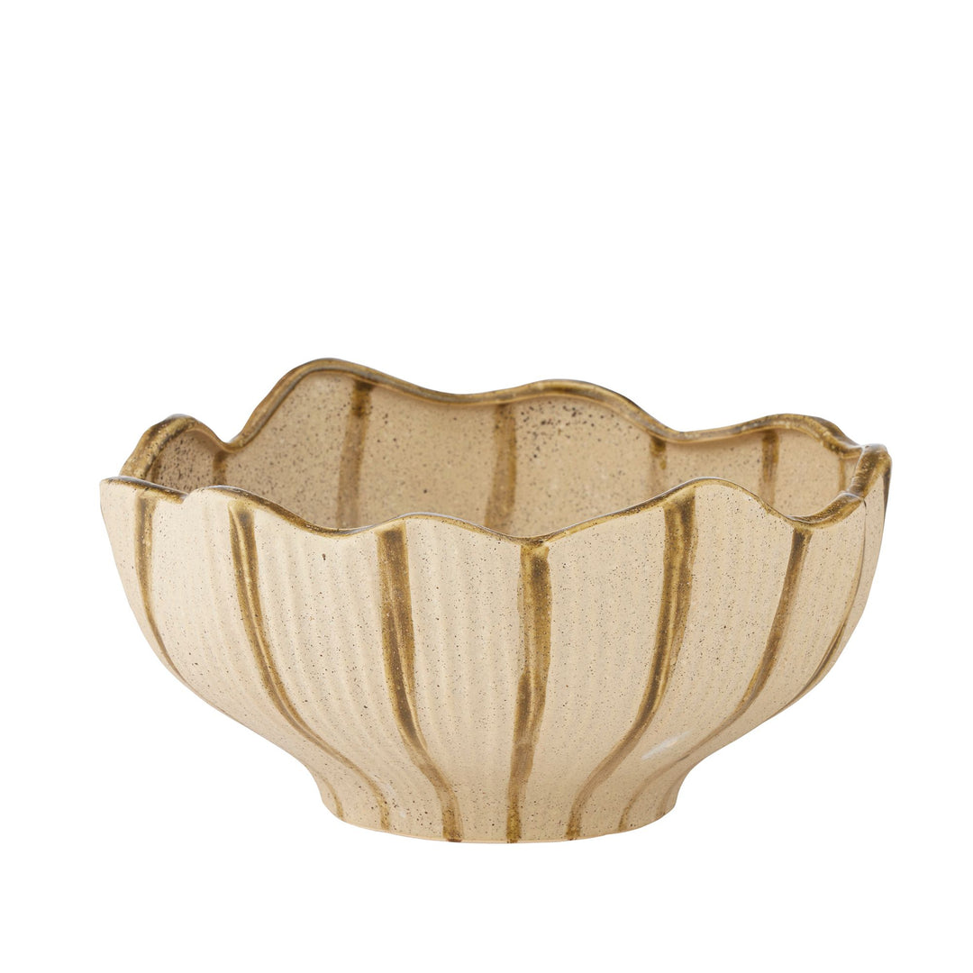Alessia Cer Bowl 30.5x15cm Ivory/Olive