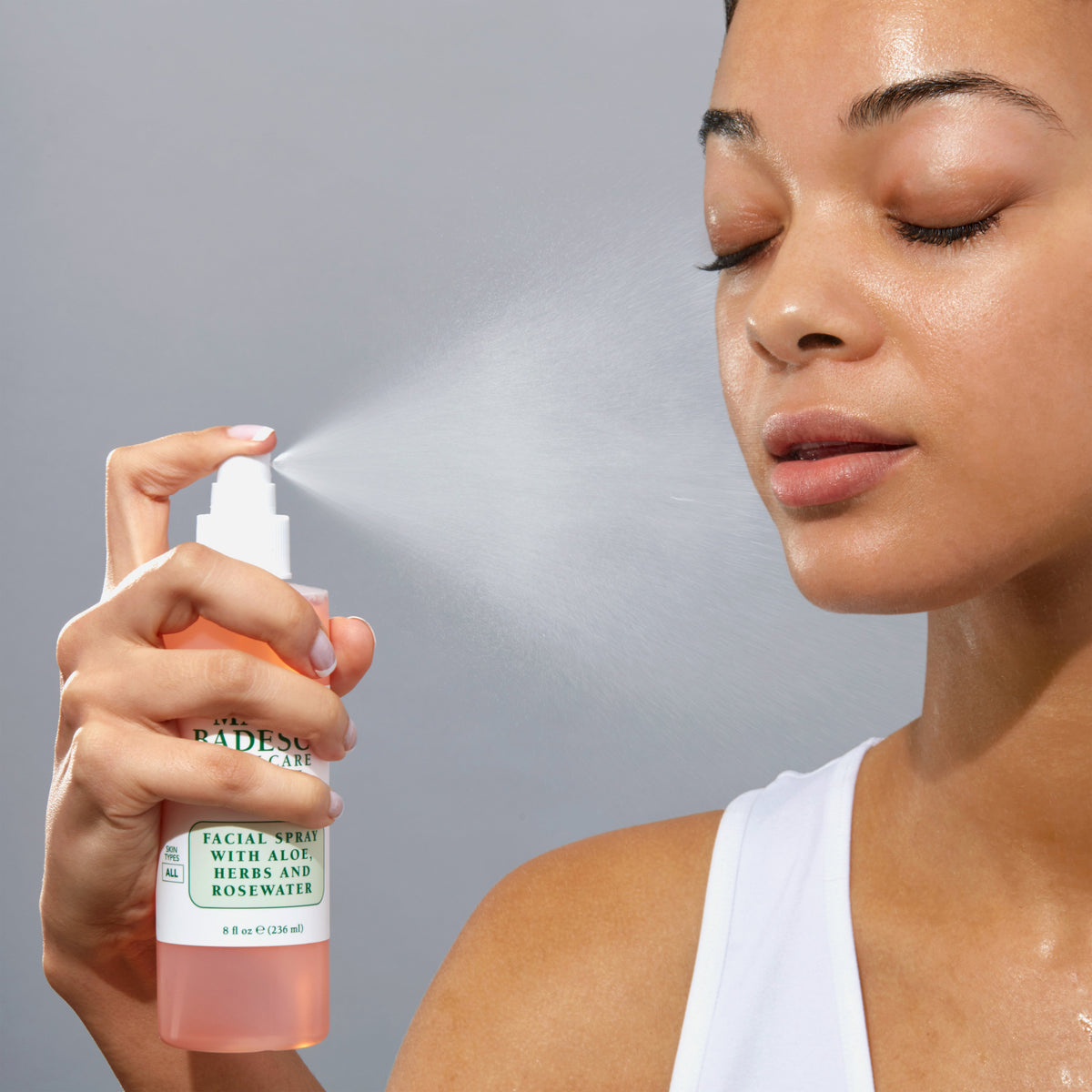 Facial Spray with Aloe, Herbs &amp; Rosewater