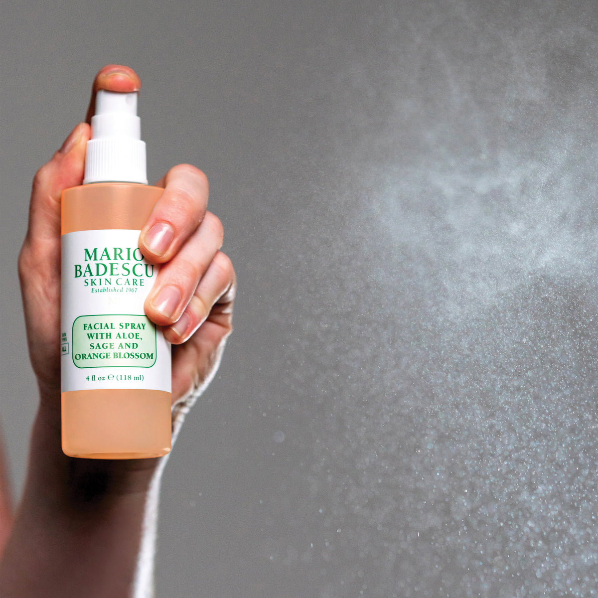 Facial Spray with Aloe, Sage &amp; Orange Blossom