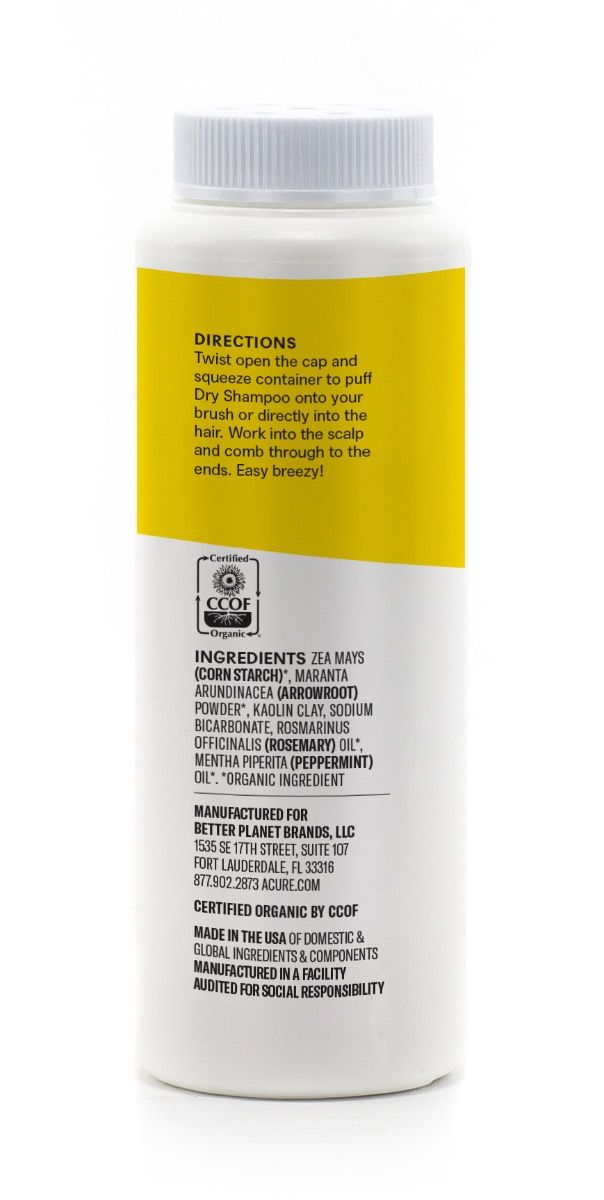 Dry Shampoo - All Hair Types